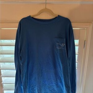 Vineyard Vines Blue Long Sleeve Tee